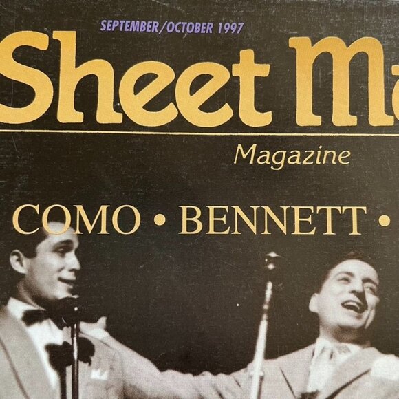Sheet Music Magazine September October 1997 The Crooners Perry Commo u - Picture 2 of 5